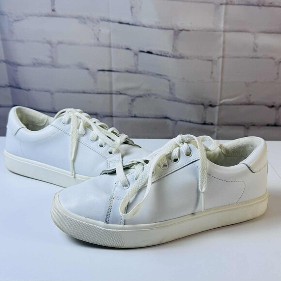 Sam Edelman Ethyl Leather Sneakers Women's Size 7 - Picture 4 of 13